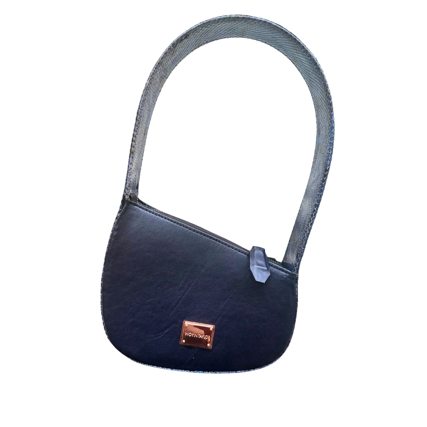 JAMILA Half-Moon Bag in Yellow Combo