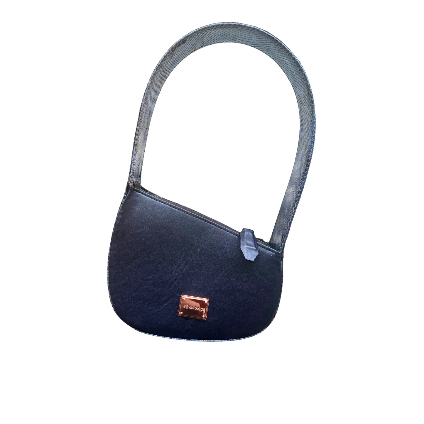 JAMILA Half-Moon Bag in Yellow Combo