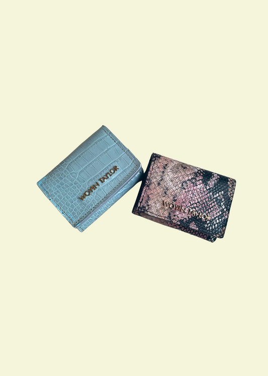 Snakeskin purse