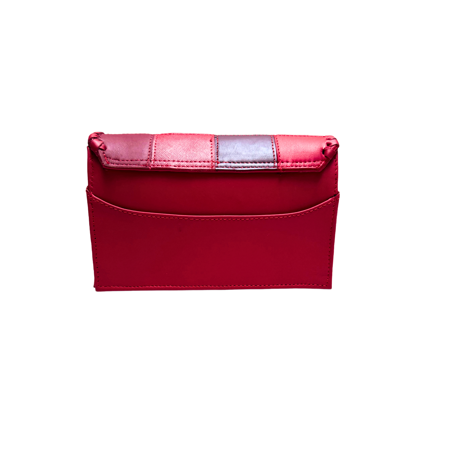 Mini DARA Patchwork Crossbody Bag in Blue